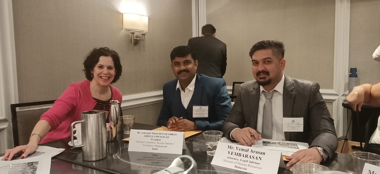 T.P. Asharafali in frame